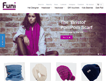 Tablet Screenshot of funiwear.com
